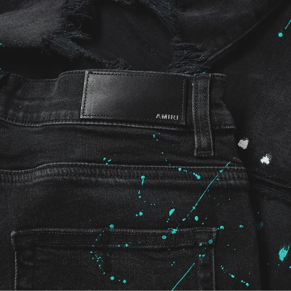 AMIRI PAINT SPLATTER JEAN